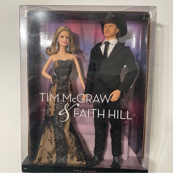 Ken & Barbie Set. Tim McGraw & Faith Hill. Pink Label. 2011. New - Picture 8 of 10